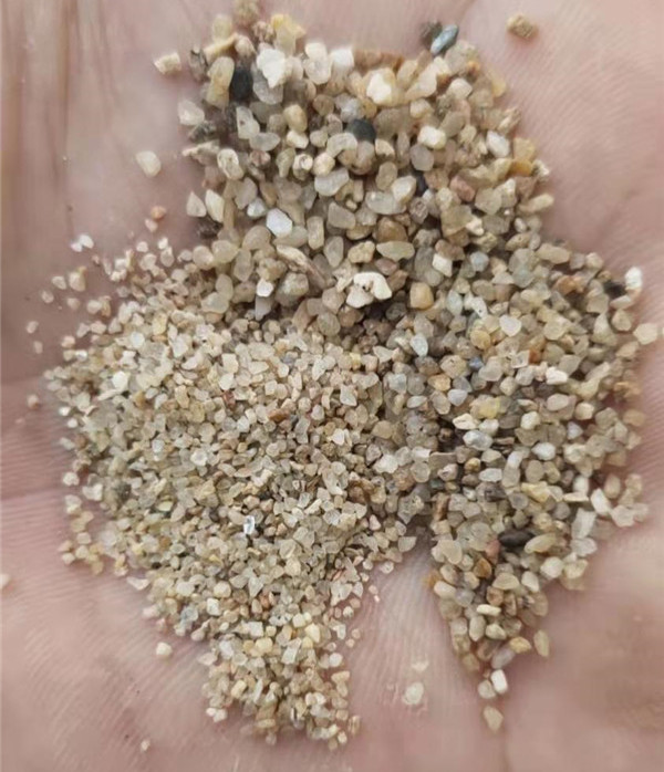 水洗砂，濾料砂